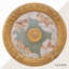 Lustre rond médaillon de plafond
