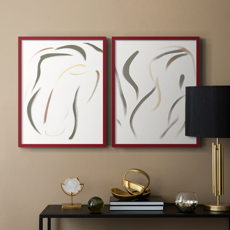 Série ABSTRACT DCCDX - reproduction encadrée de qualité supérieure - prête à être accrochée - aucun clou requis - aucun clou requis