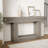 63" Narrow Console Table, 2-Tier Entryway Sofa Table, 11.8" Depth, 260 Lb Capacity, Easy 15-Min Assembly-2104066077