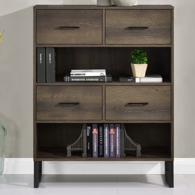 Suzann 103 cm H x 78 cm W Standard Bookcase