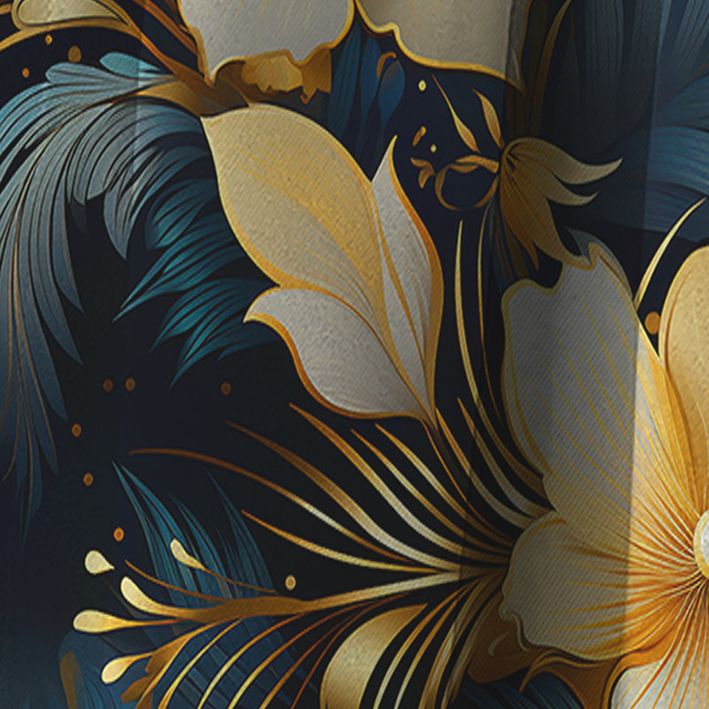 Motif tropical Celestial Tropics, L 52 po x L 108 po