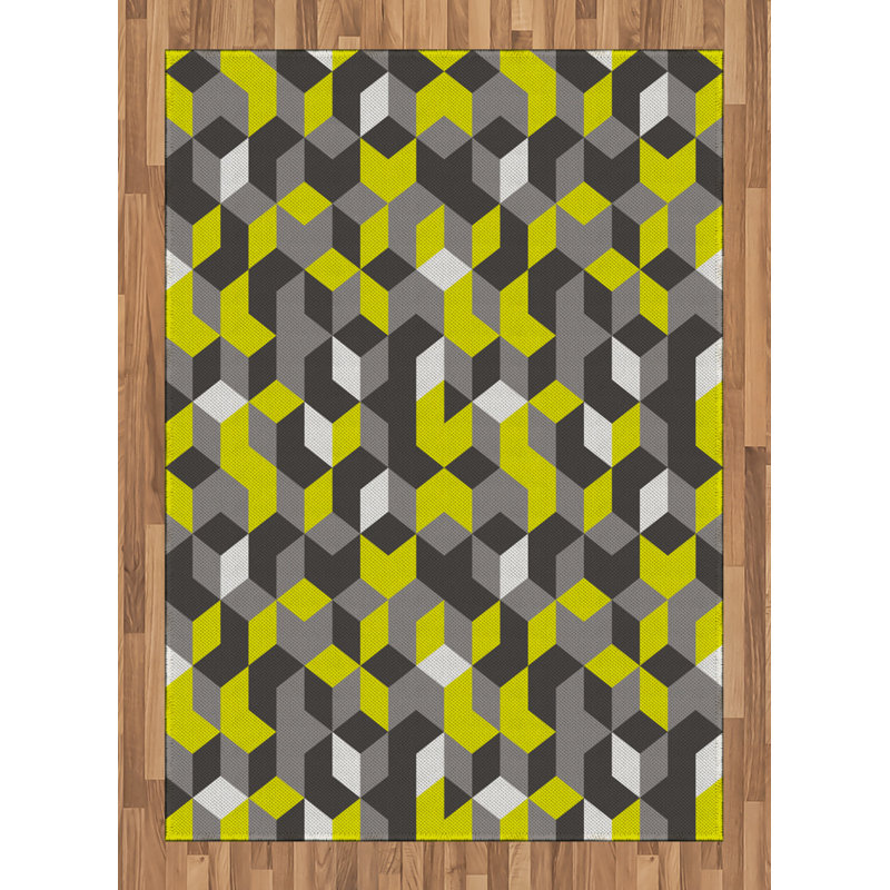 Lake Park Geometric Area Rug, Rectangle 120 x 180cm