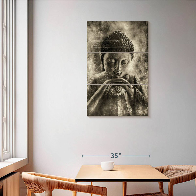 Adella Simple Buddha, 57" H x 36" W