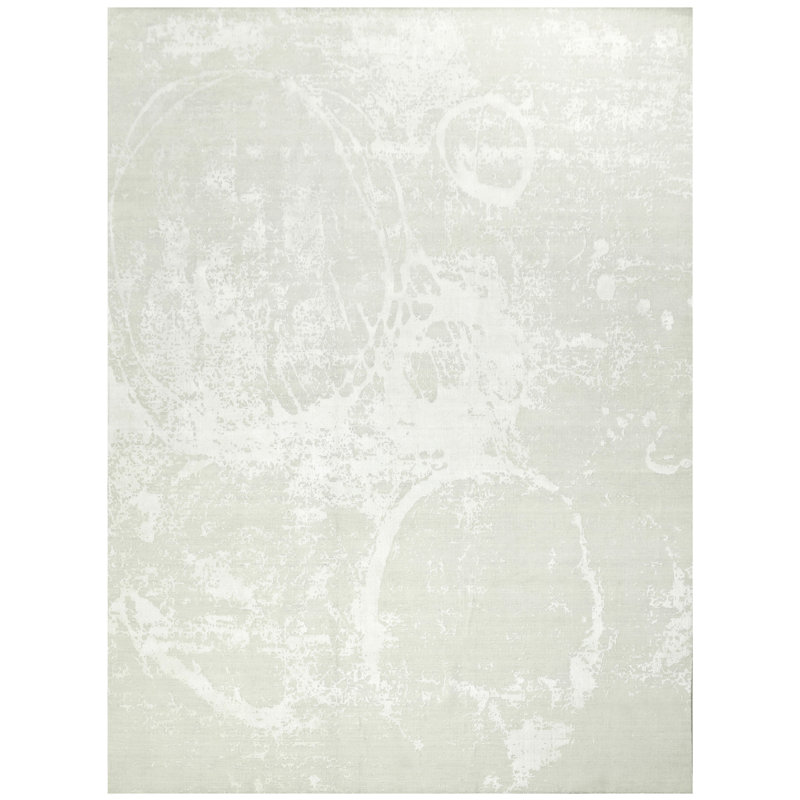 Handmade Wool Area Rug, Rectangle 6' x 9'