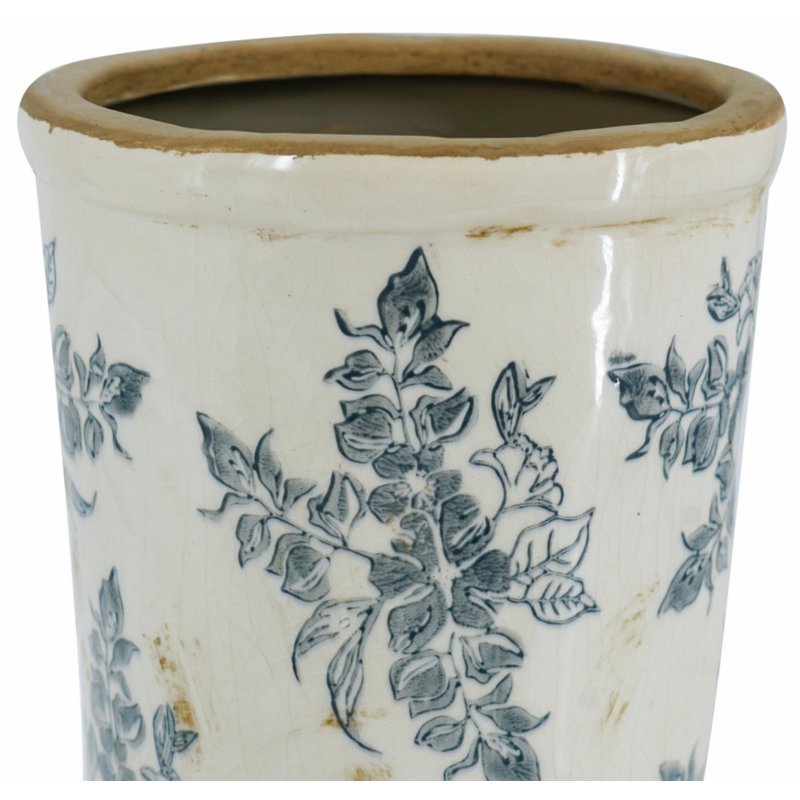Vase à fleurs 6,9 x 6,9 x 12 po