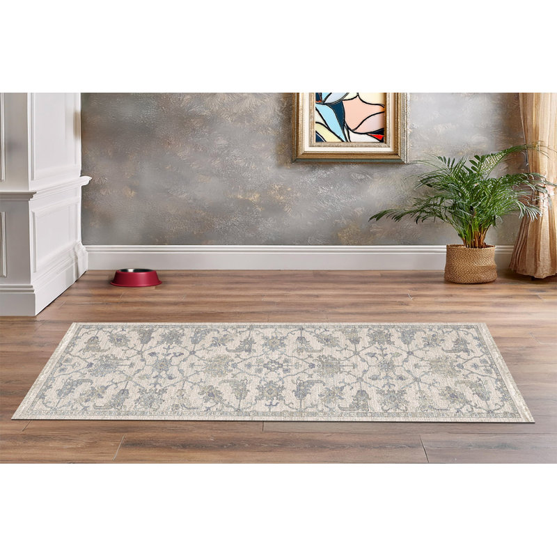 Dharma Floral Rug, Runner 2'2" x 7'