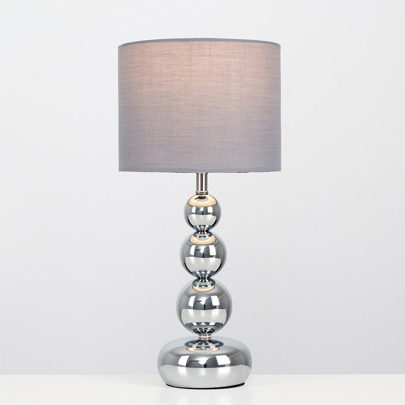 Ettinger Metal Table Lamp, Grey