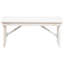Banc pliable en pin massif de qualité commerciale Dejon 40 po x 12 po par Flash Furniture-1734567619
