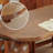 Solid wood warm environmental table-110494170