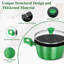 11 - Piece Non-Stick Ceramic Cookware Set