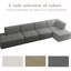 5 Seater Corduroy Seating Component-1404003686-1404003680