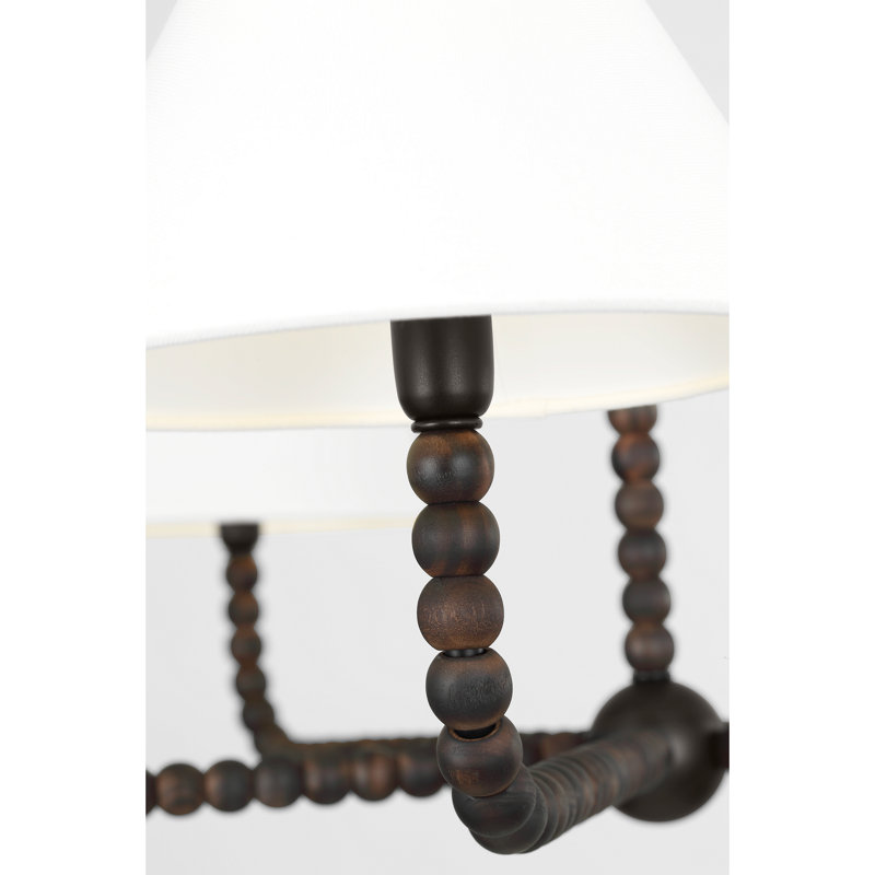 Chapman and Myers Traditional Fiona Chandelier, 39, Aged Iron