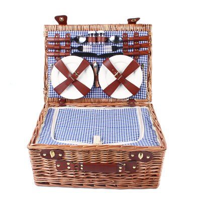 Handmade Picnic Basket