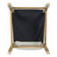 Tabourets de bar avec ensemble de 2 rivets décoratifs, structure en bois, coussin en tissu éponge et tabourets de bar rembourrés, chaises de bar pour îlot de cuisine, chambre à coucher, salle à manger.