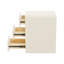 Bedside Table With Three Drawers(15.75*7.87*22.83 In)-857283923