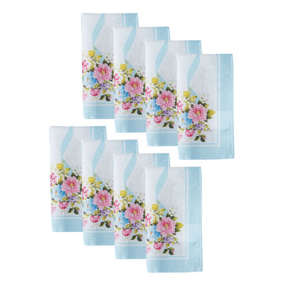 Odenton Rose Cottage Floral Engineered Napkins