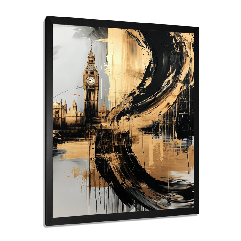 Moataz - paysages, impressions sur toile, Noir, H 20 po x l 12 po, Reproduction encadrée d'une seule photo
