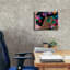 Toile épique Graffiti «Butterfly Diva 2» par Alonzo Saunders, 16 po x 12 po-1144425283