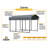 Galvanized Steel Carport, 10X24X9-90469185