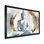«Gray and Gold Golden Buddha Reflection II - Buddhism», reproduction d'art murale