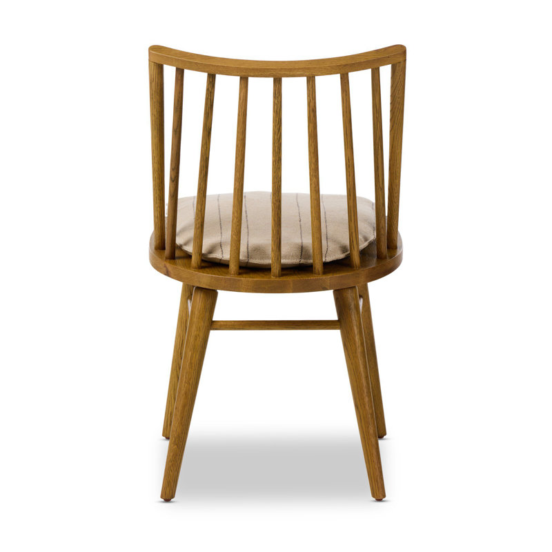 Lewis Windsor Chair With Cushion-Sandy Oak, Sandy Oak