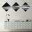 " Glittering Silver Pattern " 3 - Pieces