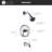 Kree Sweep Shower Trim System: 3.25" Round Shower Head, Single Handle Set, Tub Spout & Rough-in Valve Included - Brushed Nickel-36865922