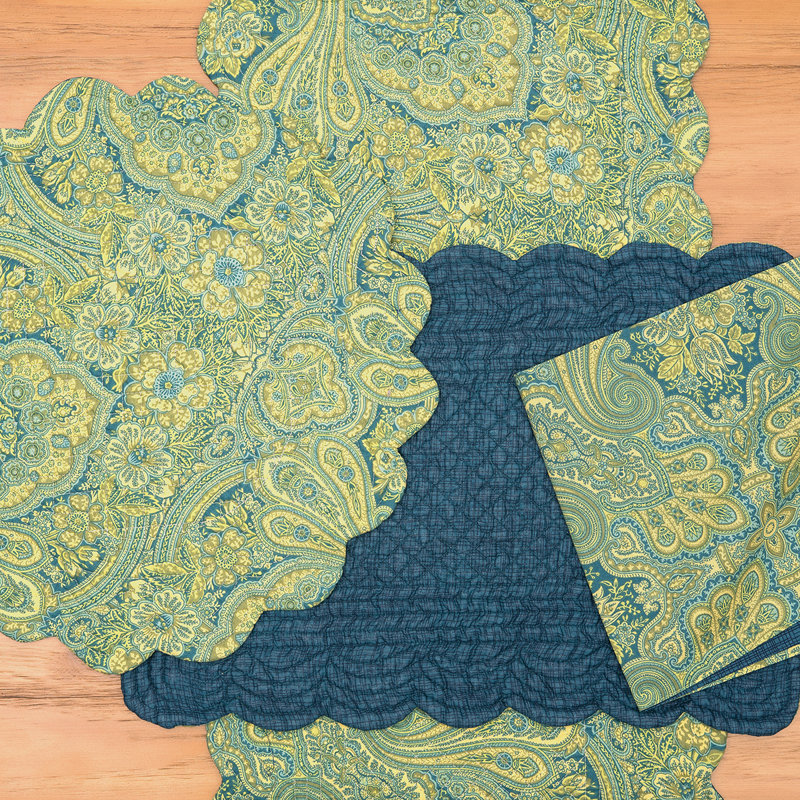 Farnham Paisley Table Runner
