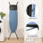 Metal Ironing Board with Iron Rest Heat Resistant Covers, Seven-Level Adjustable Heights Iron Board