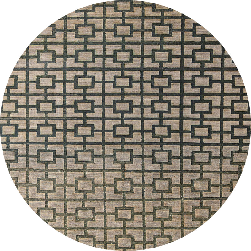 Tapis abstrait moderne 4709, Rond 4 pi