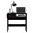 Vizcaya Home Office Set, Single Drawer, Keyboard Tray,Bookcase