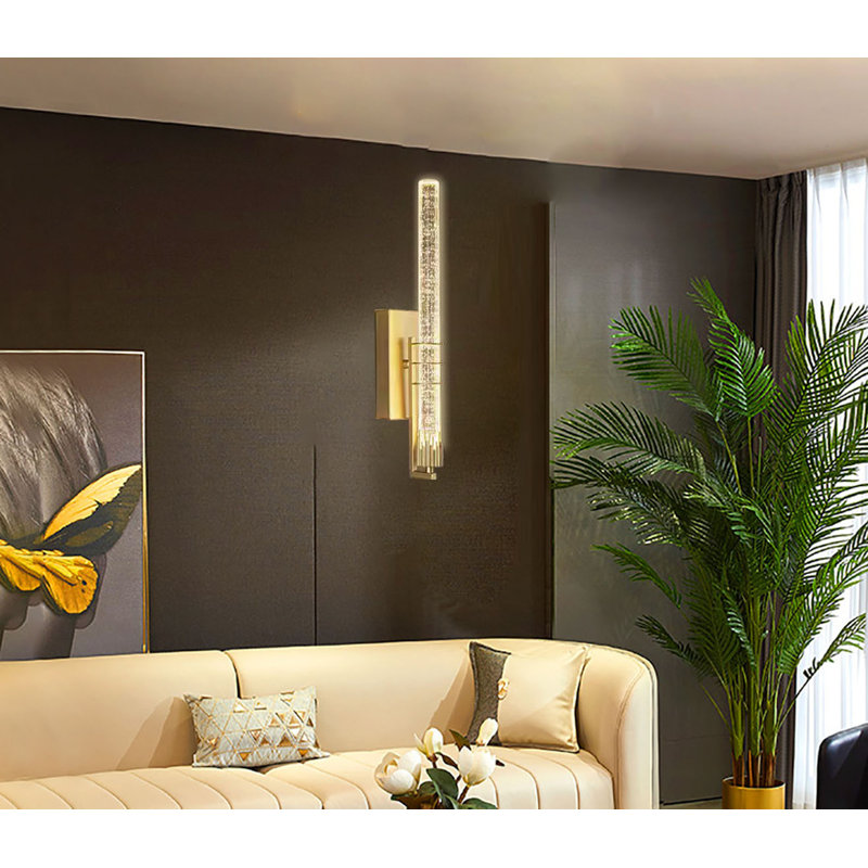 Medwin Stainless Steel LED Flush Mounted Sconce