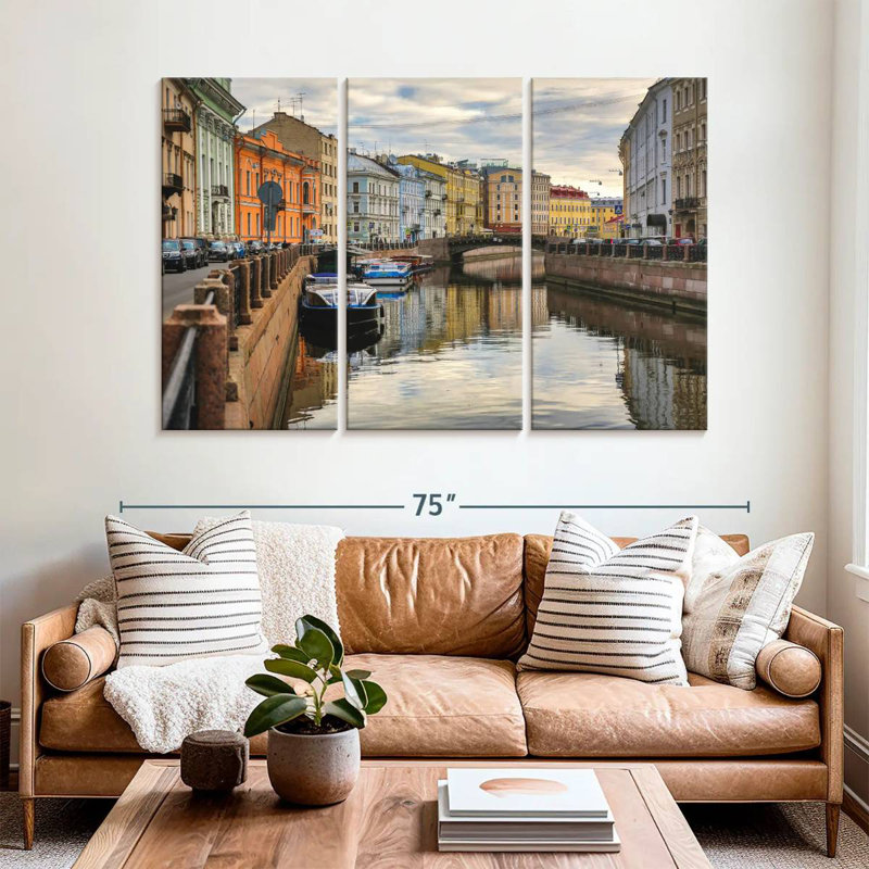 Nicci Griboyedov Canal, Saint-Pétersbourg, H 42 po x l 65 po
