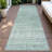 Machine Washable Indoor/Outdoor Amanda ACN2150 Striped Rug-113878167