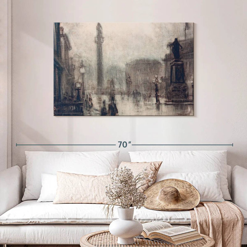 Sireci City Stroll, 30" H x 45" W