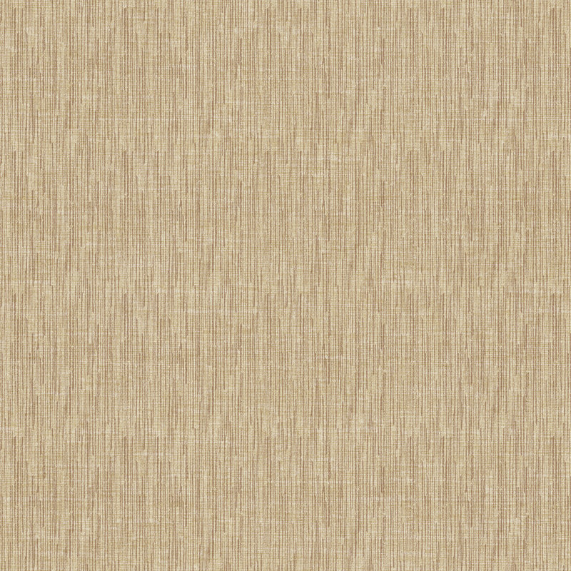 Laughlin Plain Linen Effect Design 10.05M X 53Cm Matte Wallpaper Roll, Yellow