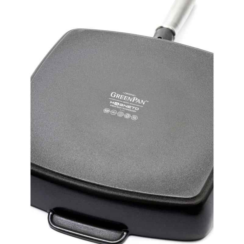 GreenPan Featherweights Aluminium Non-Stick 26cm Square Grill Pan
