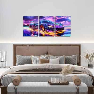 3 Piece Wrapped Canvas Print
