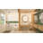 Akhiya Black Metal Frame LED Round Vanity Mirror with Lights, with Anti-Fog Dimmable Function-70405718