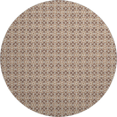 Premium Machine Washable Paullette AMF139 Paprika Rug