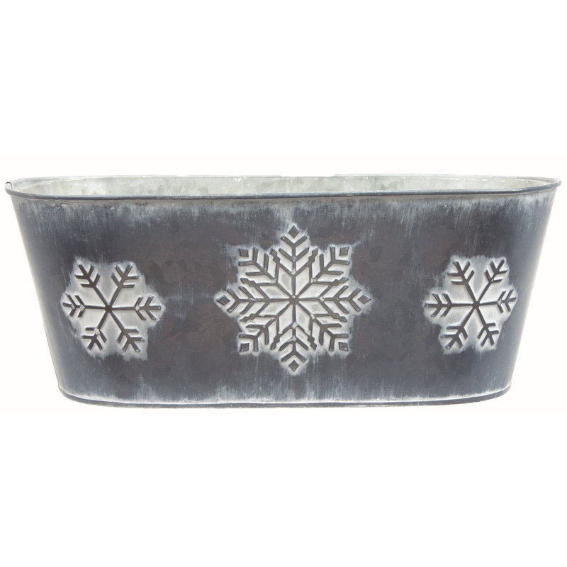 Cache-pot Kilroy, H 5,25 po x l 13,75 po x P 7 po