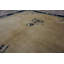 Tapis chinois à motif floral ouvert de couleur ivoire