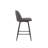 Lakyia Swivel Upholstered Counter Stool with Metal Frame