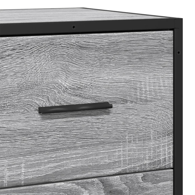 Shebria 35.5cm W Chest of Drawers, Grey Sonoma