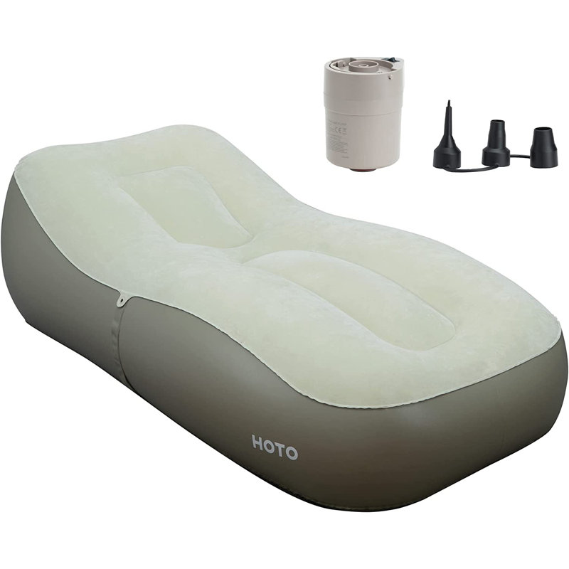 Matelas gonflable avec pompe électrique 