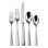 Sambre 65-Piece Dishwasher Safe Flatware Set, Service for 12, Silver