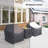 Arusha Antilles 360-Degree Swivel Rocker Chair Patio Furniture Sets Outdoor Furniture Covers