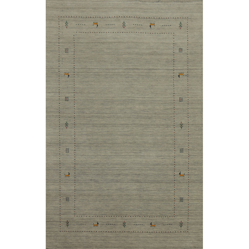 Tapis oriental tribal indien 5 x 8