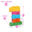 Fax Potato - Pinatas Number 1 Cardboard Pinata, Stick and Blindfold Set - W35cm x D7.5cm x H50cm - Multi