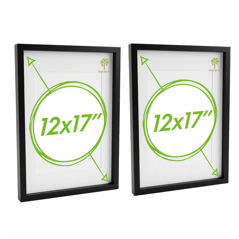 Plastic Box Frame, Black